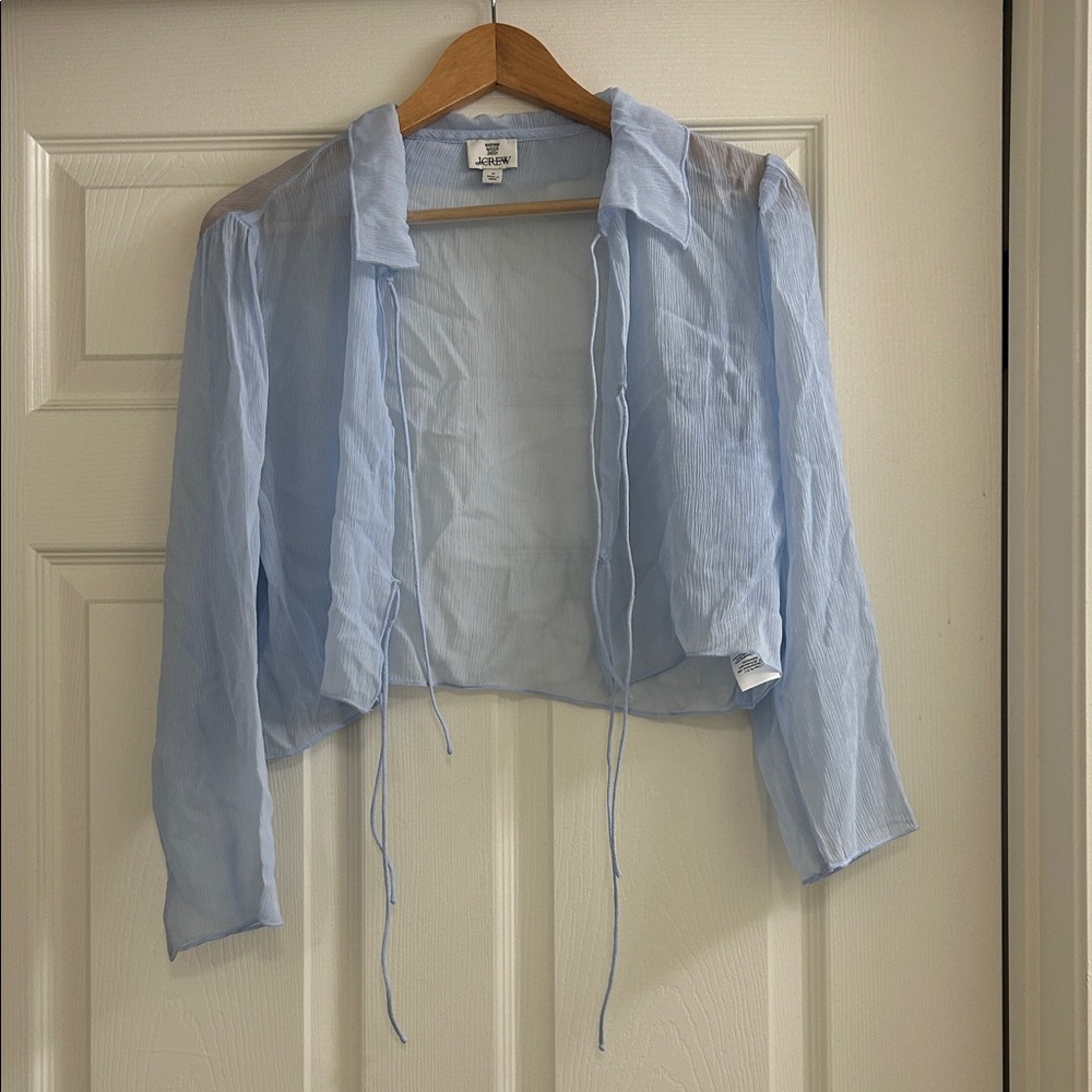 Maryam Nassir Zadeh J. Crew silk top